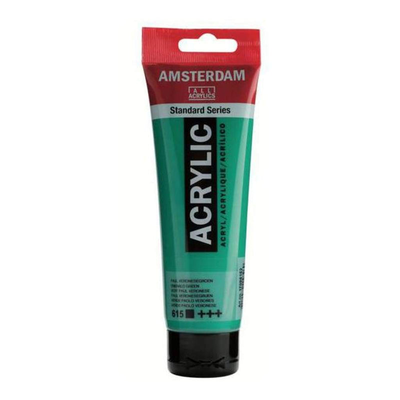 Talens - Amsterdam Standard Acrylic Paint 120ml Emerald Green 615