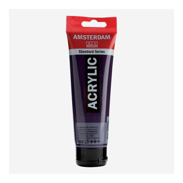 Talens - Amsterdam Standard Acrylic Paint 120ml - Permanent Blue Violet 568