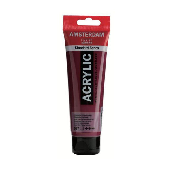 Talens - Amsterdam Standard Acrylic Paint 120ml - Permanent Red Violet 567
