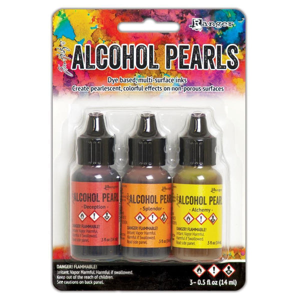 Tim Holtz Alcohol Ink Pearls Kits 3 pack Kit #1