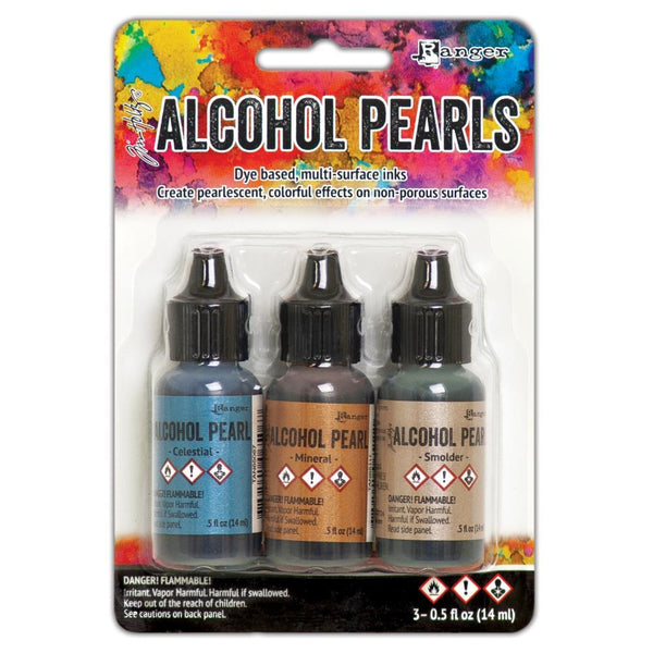Tim Holtz Alcohol Ink Pearls Kits 3 pack Kit #4