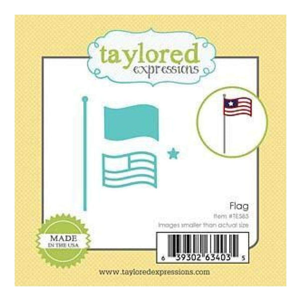Taylored Expressions Little Bits Dies Flag