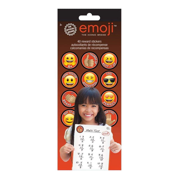 Teacher Reward Stickers 4 Sheets pack - Emoji