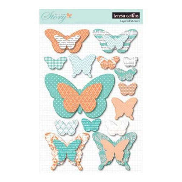 Teresa Collins - Tell Your Story - Layered Stickers