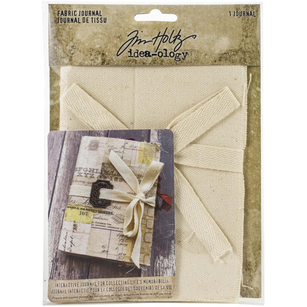 Tim Holtz Idea-Ology Fabric Journal 4in x 6in