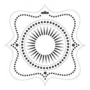 The Crafters Workshop - 12X12 Template - Orchid