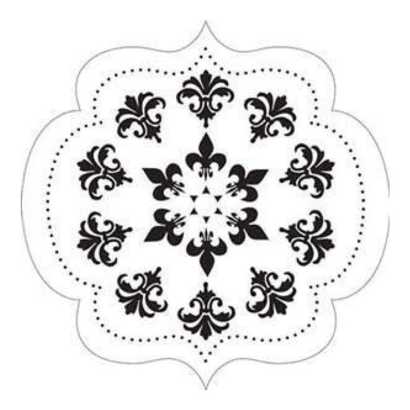 The Crafters Workshop 6X6 Template - Elegant Bracket