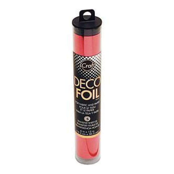 Thermoweb - Deco Foil 6X12in. 5 Pack Red