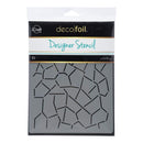Thermoweb Deco Foil Designer Stencil 6 inch X8 inch Crackle