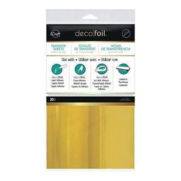 Thermoweb  - Deco Foil Transfer Sheet 6In.X12in. 20 Pack- Gold