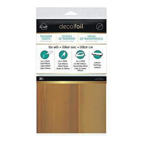 Thermoweb  - Deco Foil Transfer Sheet 6In.X12in. 20 Pack- Rose Gold