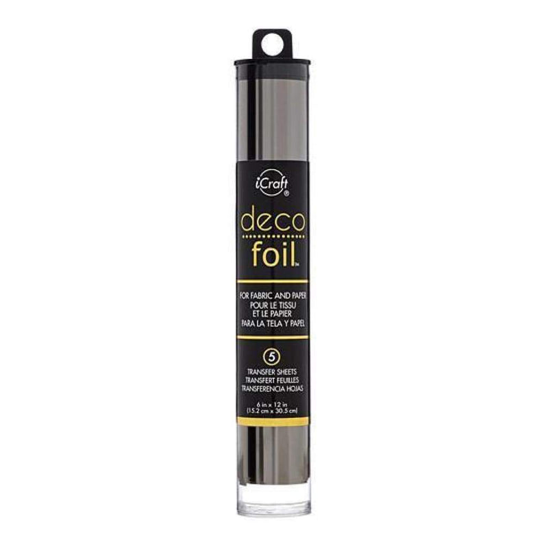 Thermoweb - Deco Foil Transfer Sheets 6 Inch X12 Inch  5 Pack  Pewter