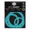 Thermoweb - Glitter Dust Frame Assortment 10 Pack - Scallop Circle Teal
