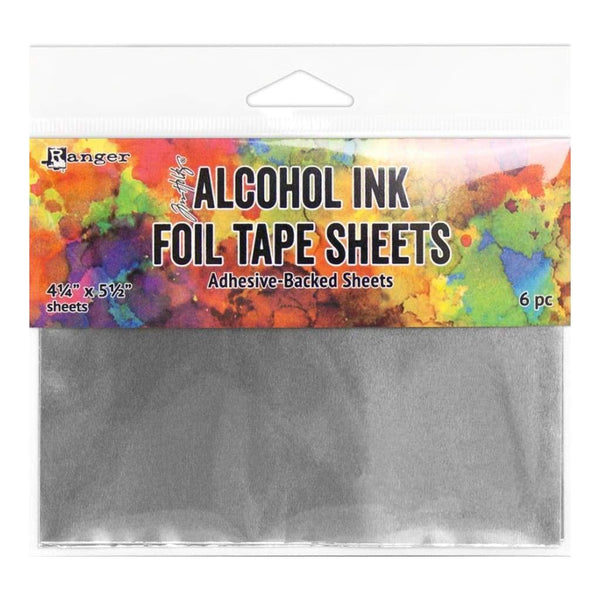Tim Holtz Alcohol Ink Foil Tape Sheets 4.25x5.5