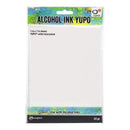 Tim Holtz Alcohol Ink White Yupo Paper 144lb 10 pack 5 inch X7 inch