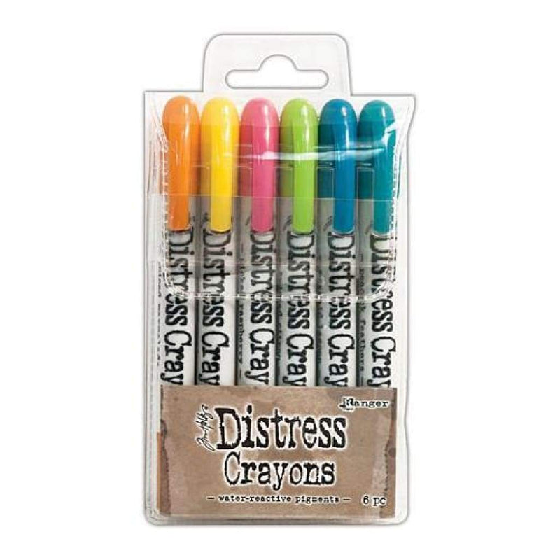Tim Holtz Distress Crayon Set Set