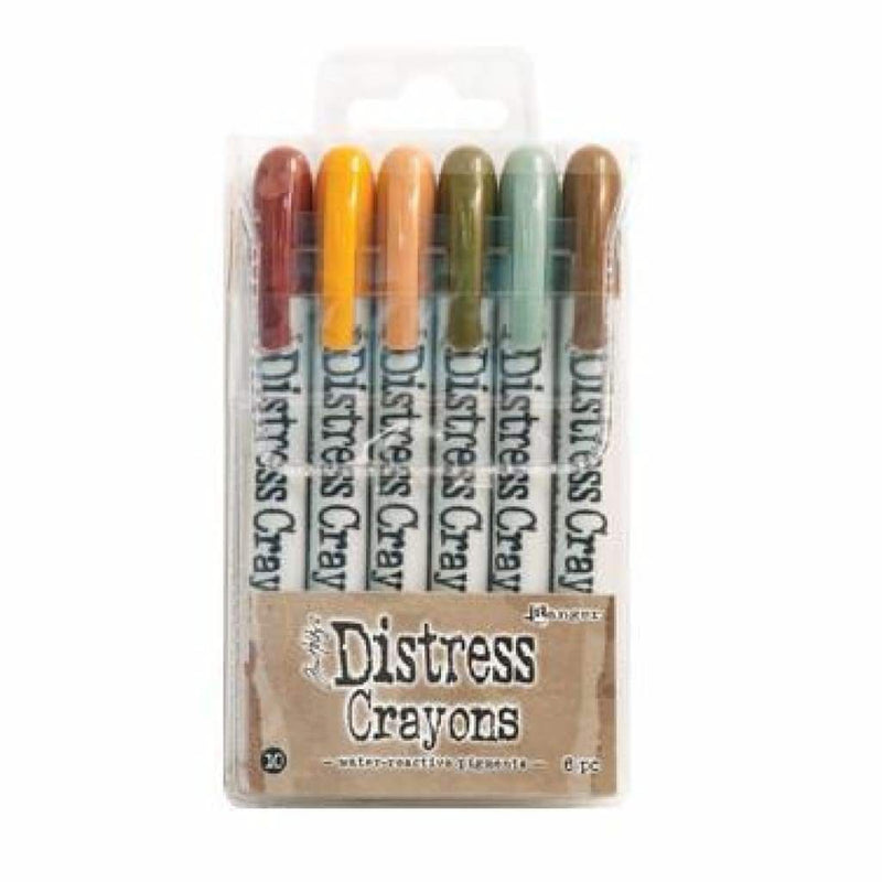 Tim Holtz Distress Crayon Set Set
