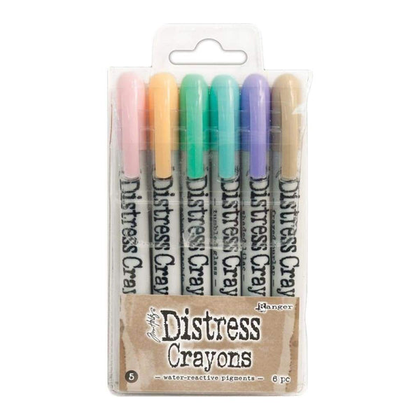 Tim Holtz Distress Crayon Set Set #5