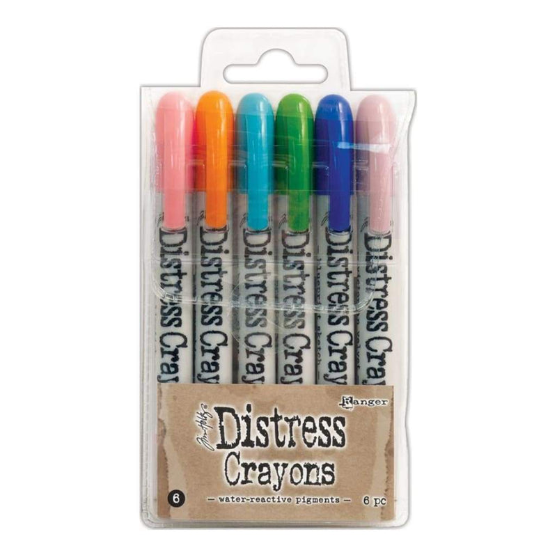 Tim Holtz Distress Crayon Set Set