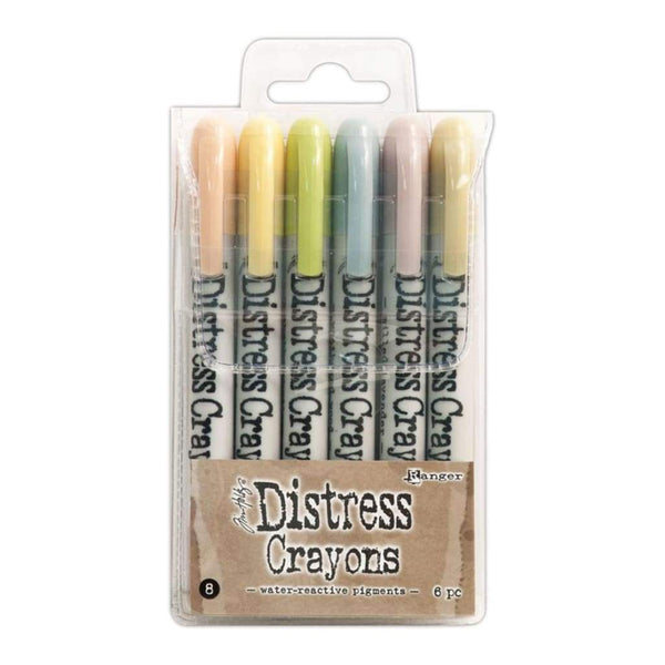 Tim Holtz Distress Crayon Set Set #8