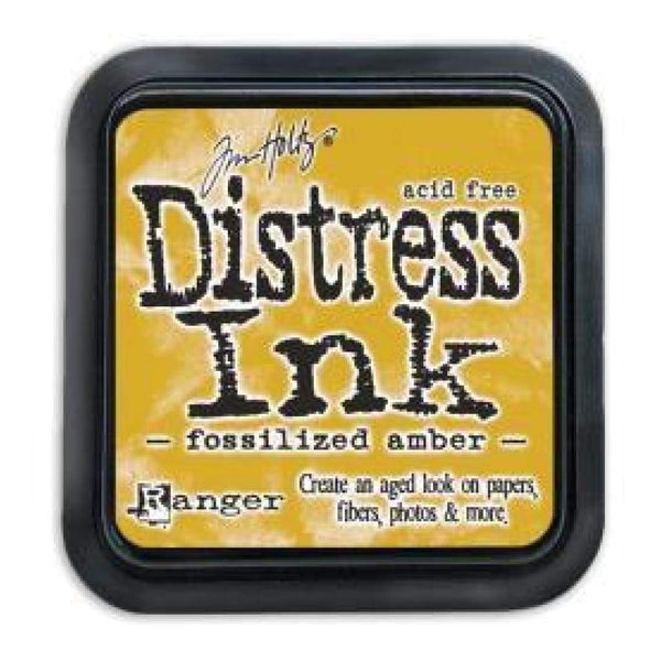 Tim Holtz Distress Ink Pad April - Fossilized Amber