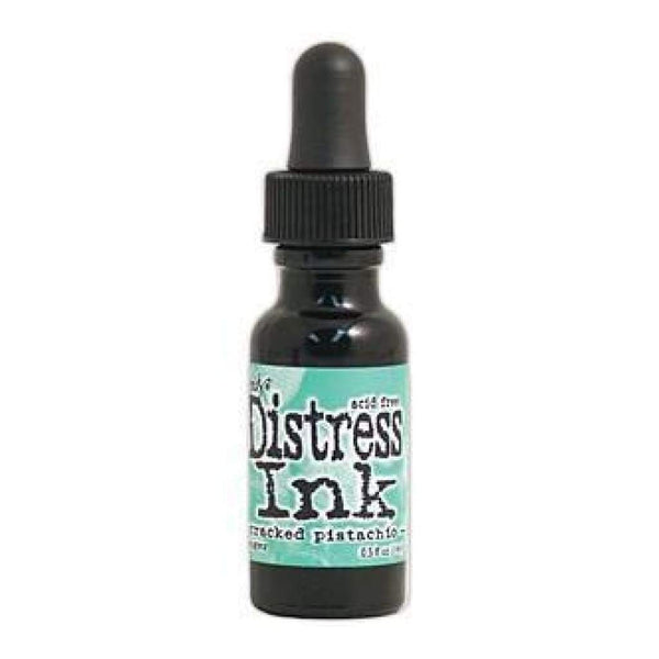 Tim Holtz Distress Ink Re-Inker .5Oz January - Cracked Pistachio