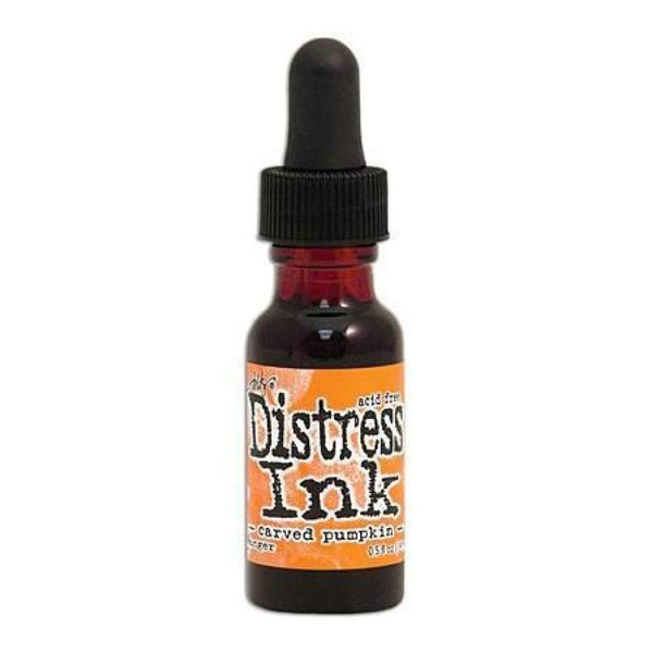 Tim Holtz Distress Ink Re-Inker .5Oz October-Carved Pumpkin