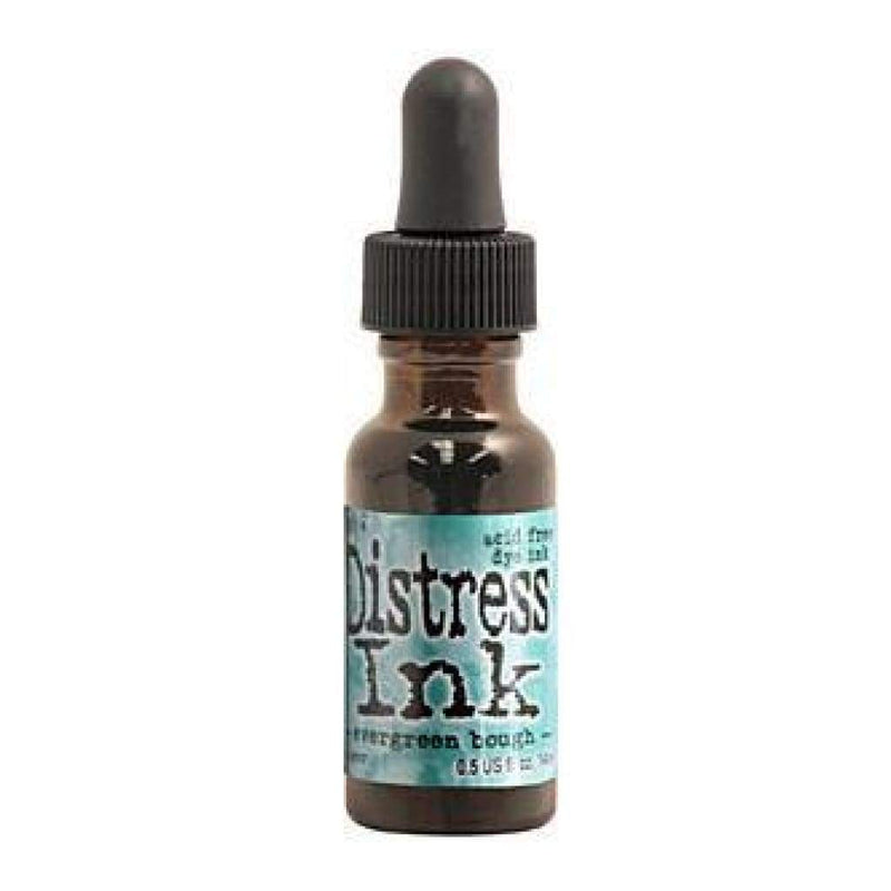 Tim Holtz - Distress Ink Reinkers 14Ml - Evergreen Bough - Limited Edition