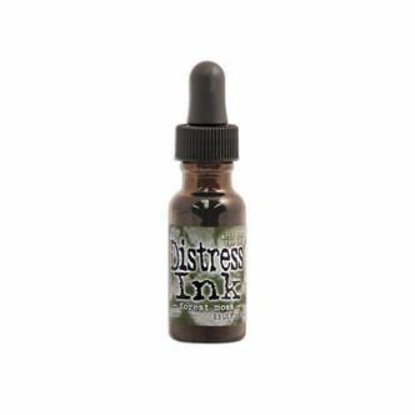 Tim Holtz - Distress Ink Reinkers 14Ml -  Forest Moss