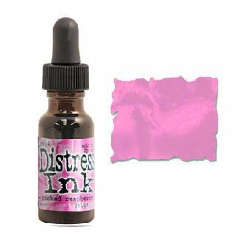 Tim Holtz Distress Ink Reinkers 14ml Picked Raspberry – CraftOnline
