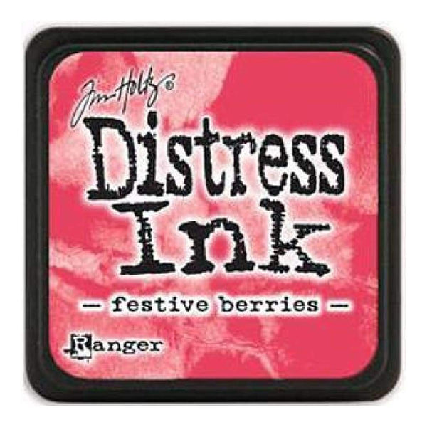 Tim Holtz Distress Mini Ink Pads - Festive Berries