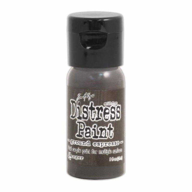Tim Holtz Distress Paint - Flip Cap - Ground Espresso