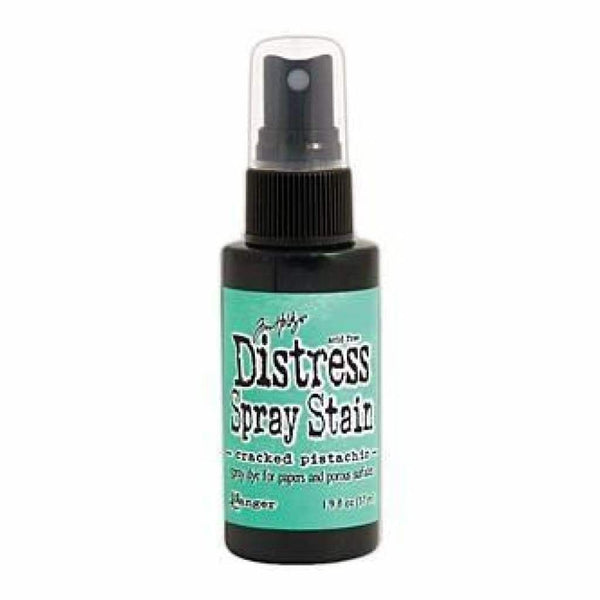 Tim Holtz Distress Spray Stains 1.9Oz Bottles January - Cracked Pistachio