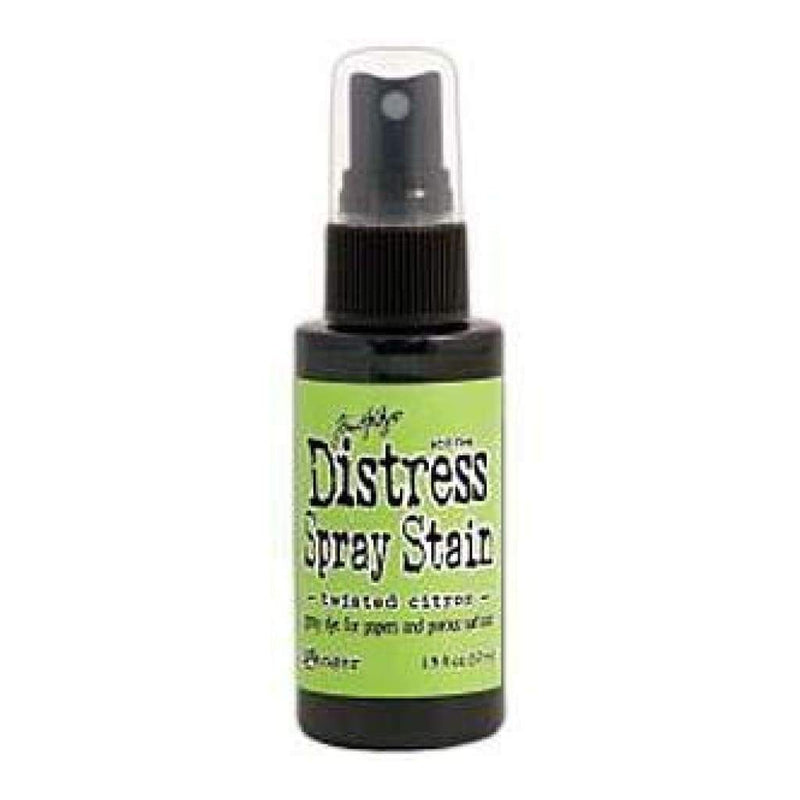 Tim Holtz Distress Spray Stains 1.9Oz Bottles May-Twisted Citron