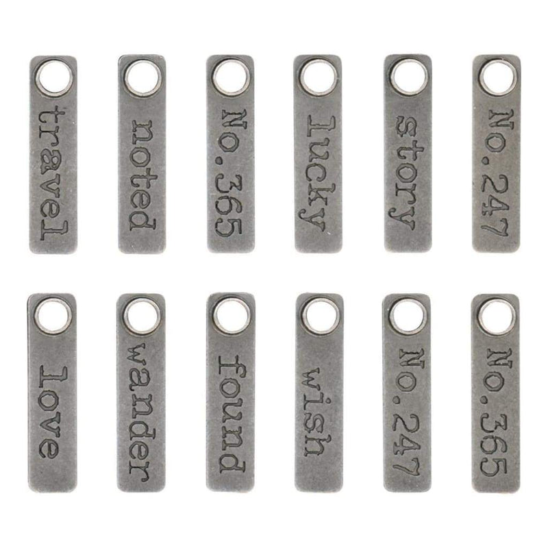Tim Holtz - Idea-Ology Metal Story Sticks 12 pack .25 inch X1 inch