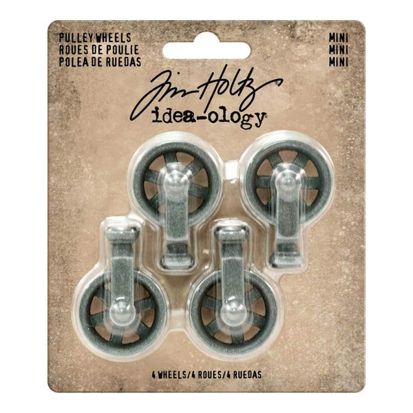 Tim Holtz - Idea-Ology - Mini Pulley Wheels