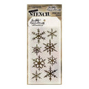 Tim Holtz Layered Stencil 4.125Inch X8.5Inch  - Snowflakes