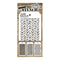Tim Holtz Mini Layered Stencil Set 3 Pack - Set #12