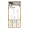 Tim Holtz Mini Layered Stencil Set 3 pack - Set