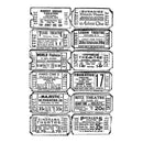 Tim Holtz Stamps - Ticket