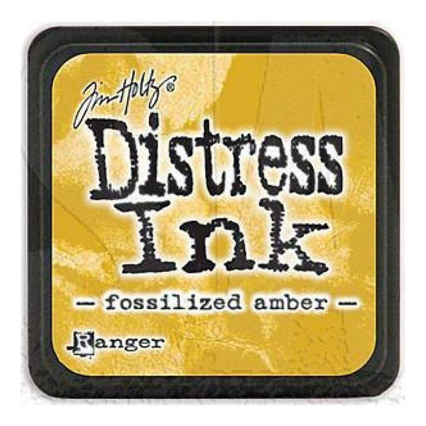 Tim Holtz/Ranger - Distress Mini Ink Pad - Fossilized Amber