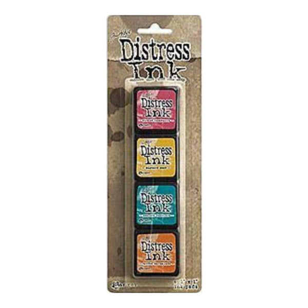 Tim Holtz/Ranger - Distress Mini Ink Pads 4 Pack - Kit 1