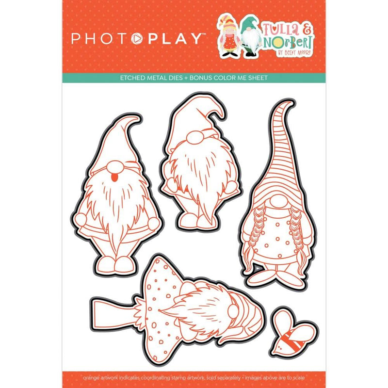 PhotoPlay Etched Die - Tulla & Norbert*