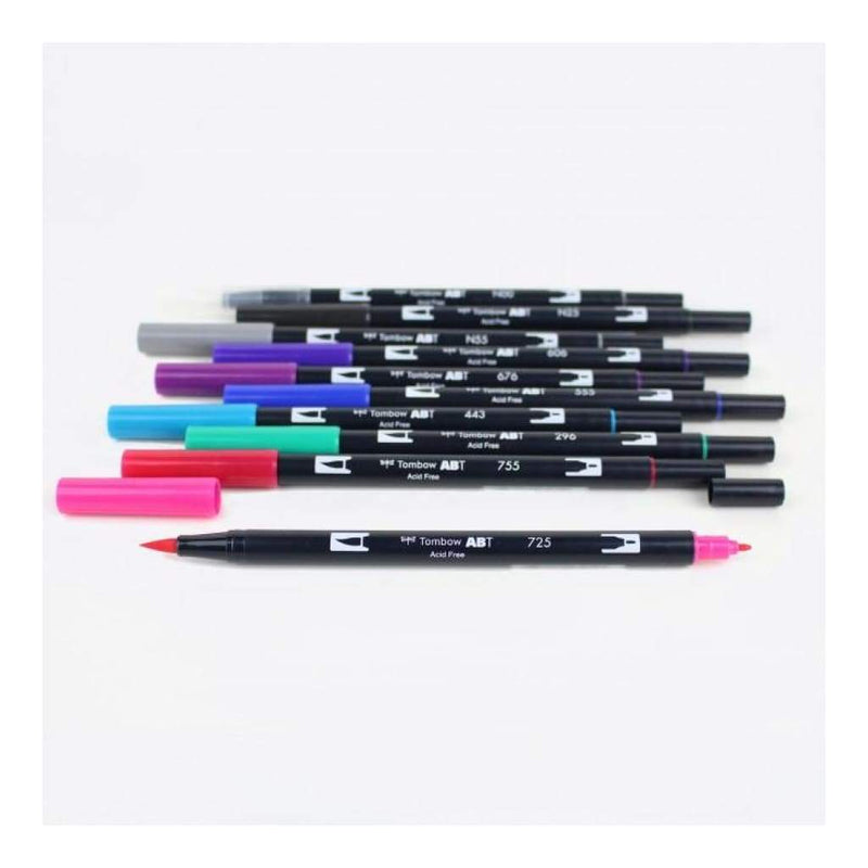 Tombow Dual Brush Markers 10 pack Galaxy