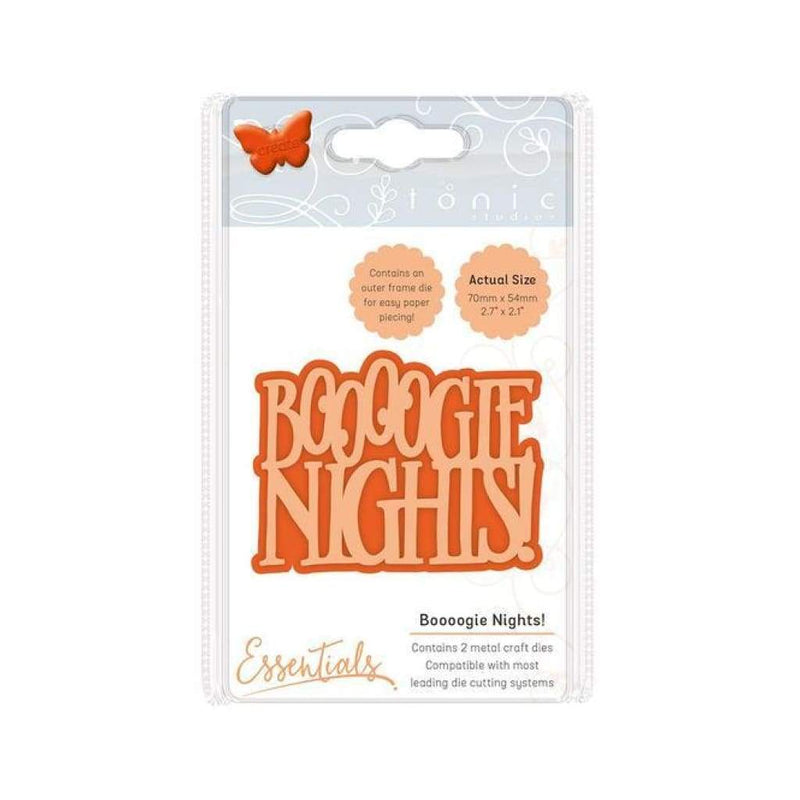 Tonic Studios Miniature Moments Sentiment Die Boooogie Nights!*