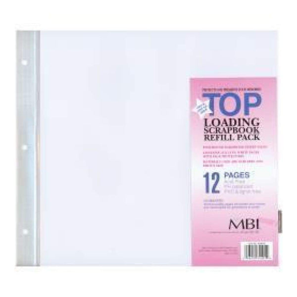 Top Loading - Mbi Page Protectors 12X12 - 6 Pack