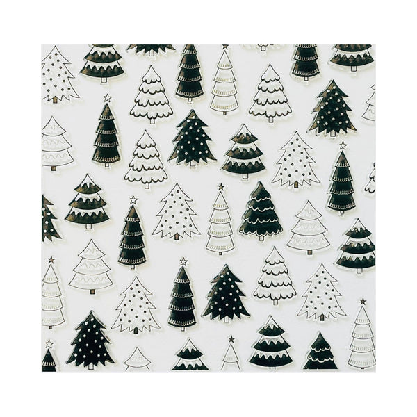 Artemio Let it Snow Clear Stamps - Christmas Pine