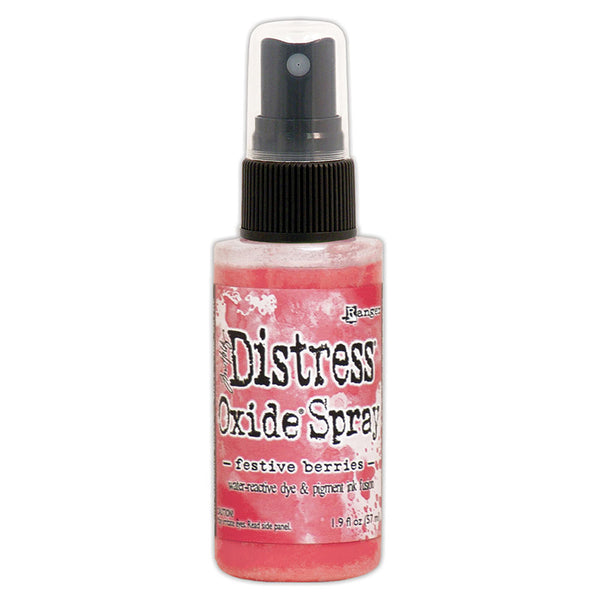 Tim Holtz Distress Oxide Spray 1.9fl oz - Festive Berries*
