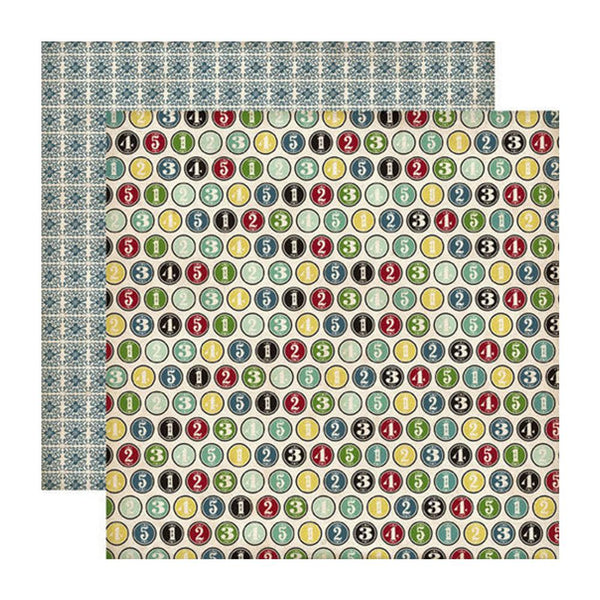 Echo Park - Times & Seasons 2 Double-Sided Cardstock 12"X12" Number Circles