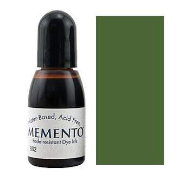 Tsukineko  - Memento Dye Reinker - Olive Grove